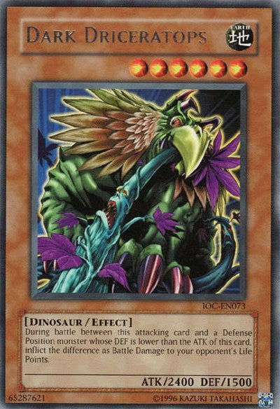 Dark Driceratops (IOC-EN073) [Invasion of Chaos (Worldwide English)]