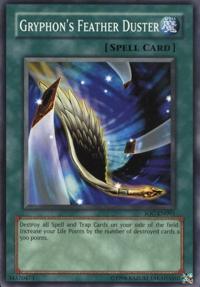Gryphon's Feather Duster (IOC-EN091) [Invasion of Chaos (Worldwide English)]
