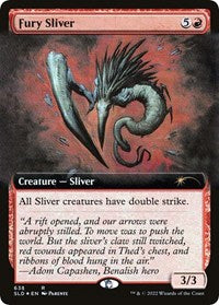 Fury Sliver (Extended Art) (638) [Secret Lair Drop Series]