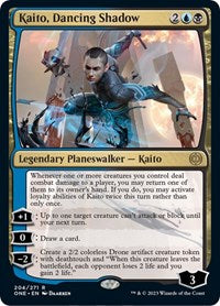 Kaito, Dancing Shadow (204) [Phyrexia: All Will Be One]