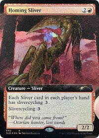Homing Sliver (Extended Art) (640) [Secret Lair Drop Series]