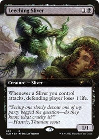 Leeching Sliver (Extended Art) (632) [Secret Lair Drop Series]