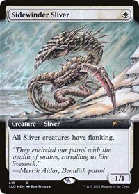 Sidewinder Sliver (Extended Art) (615) [Secret Lair Drop Series]