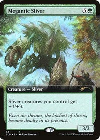 Megantic Sliver (Extended Art) (651) [Secret Lair Drop Series]