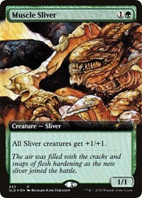 Muscle Sliver (Extended Art) (653) [Secret Lair Drop Series]