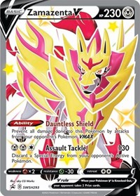 Zamazenta V (Shiny) - SWSH293 (SWSH293) [SWSH: Sword & Shield Promo Cards]