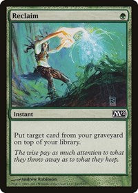Reclaim (191) [Magic 2012 (M12)]