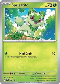 Sprigatito - 001 (001) [SV: Scarlet & Violet Promo Cards]