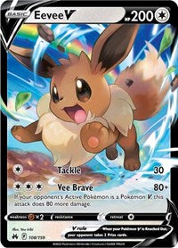 Eevee V (108/159) [SWSH: Crown Zenith]