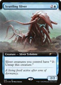 Scuttling Sliver (Extended Art) (623) [Secret Lair Drop Series]