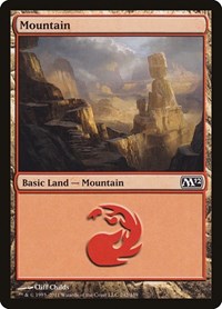 Mountain (242) (242) [Magic 2012 (M12)]
