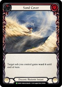 Sand Cover (Red) - FAB090 (FAB090) [Flesh and Blood: Promo Cards]