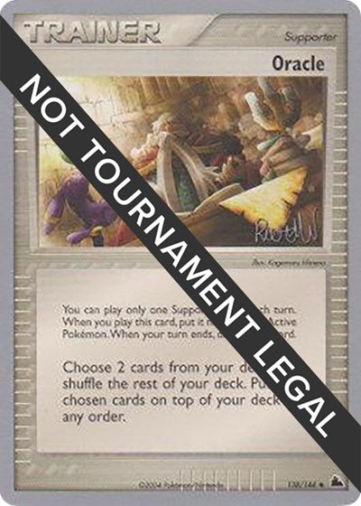 Oracle - 2004 (Reed Weichler) (138/144) [World Championship Decks]