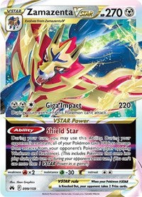Zamazenta VSTAR (099/159) [SWSH: Crown Zenith]