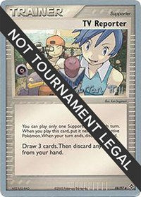 TV Reporter - 2005 (Curran Hill) (88/97) [World Championship Decks]