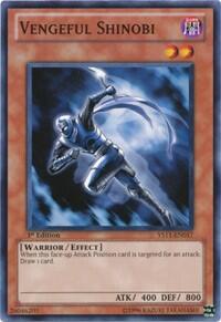 Vengeful Shinobi (YS11-EN017) [Starter Deck: Dawn of the Xyz]