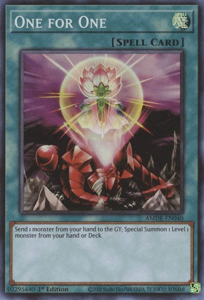 One for One (AMDE-EN040) [Amazing Defenders]