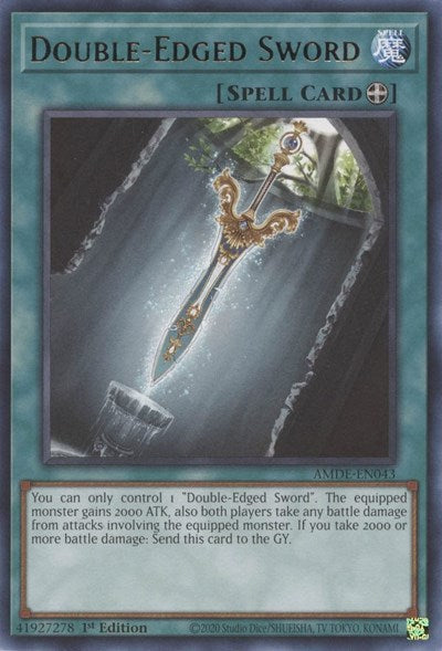 Double-Edged Sword (AMDE-EN043) [Amazing Defenders]