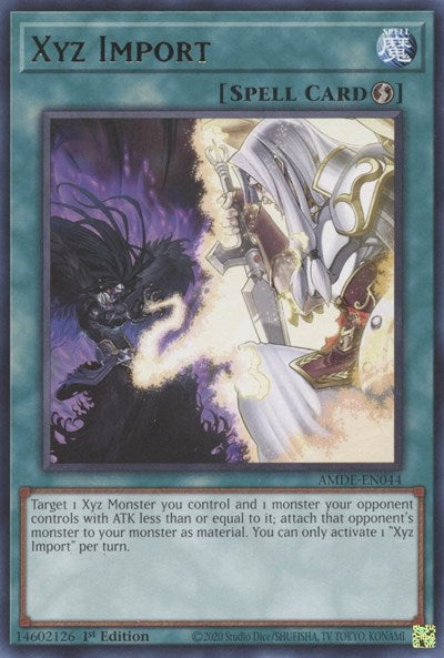 Xyz Import (AMDE-EN044) [Amazing Defenders]