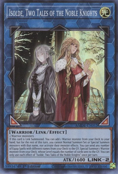 Isolde, Two Tales of the Noble Knights (AMDE-EN052) [Amazing Defenders]