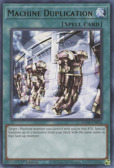 Machine Duplication (AMDE-EN054) [Amazing Defenders]