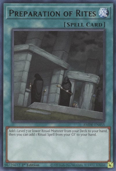 Preparation of Rites (AMDE-EN055) [Amazing Defenders]