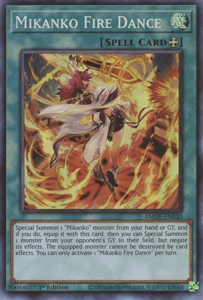 Mikanko Fire Dance (AMDE-EN030) [Amazing Defenders]