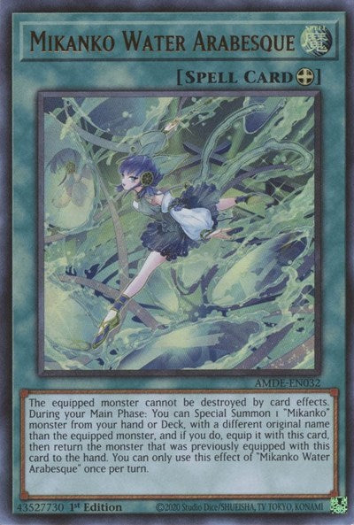 Mikanko Water Arabesque (AMDE-EN032) [Amazing Defenders]