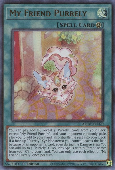 My Friend Purrely (AMDE-EN020) [Amazing Defenders]