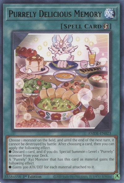 Purrely Delicious Memory (AMDE-EN023) [Amazing Defenders]
