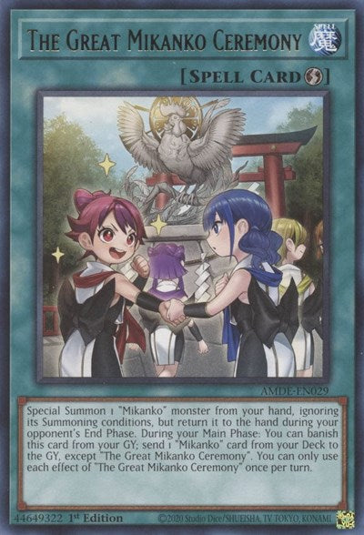 The Great Mikanko Ceremony (AMDE-EN029) [Amazing Defenders]