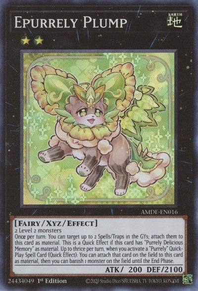 Epurrely Plump (AMDE-EN016) [Amazing Defenders]