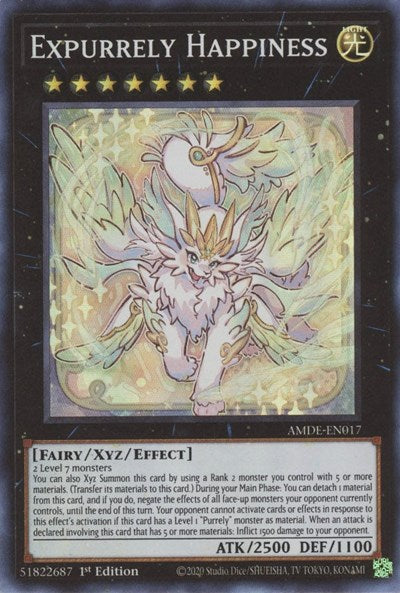 Expurrely Happiness (AMDE-EN017) [Amazing Defenders]