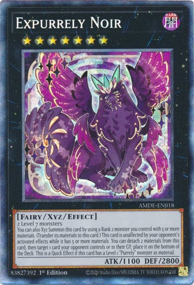 Expurrely Noir (CR) (AMDE-EN018) [Amazing Defenders]