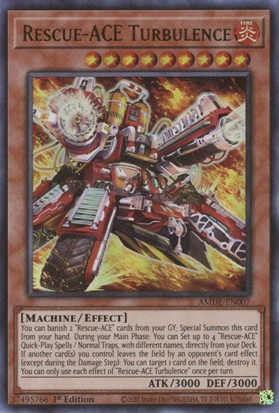 Rescue-ACE Turbulence (AMDE-EN007) [Amazing Defenders]