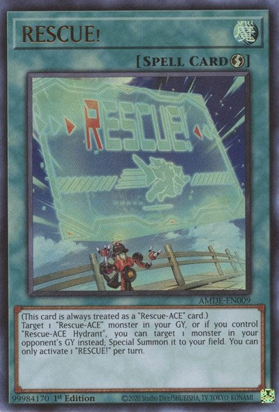 RESCUE! (AMDE-EN009) [Amazing Defenders]