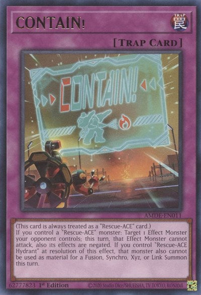 CONTAIN! (AMDE-EN011) [Amazing Defenders]