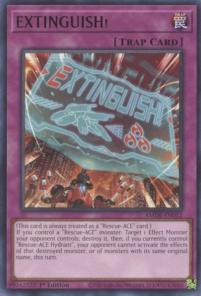 EXTINGUISH! (AMDE-EN012) [Amazing Defenders]