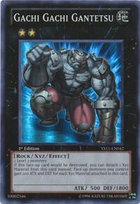 Gachi Gachi Gantetsu (YS11-EN042) [Starter Deck: Dawn of the Xyz]