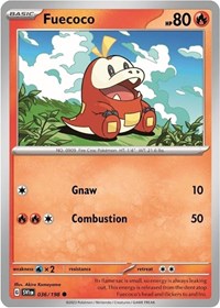 Fuecoco - 036/198 (Mirage Holo) (036/198) [Miscellaneous Cards & Products]