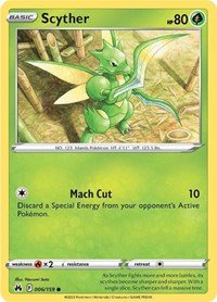 Scyther (006/159) [SWSH: Crown Zenith]