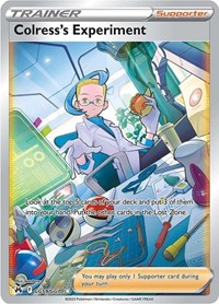 Colress's Experiment (GG59/GG70) [SWSH: Crown Zenith: Galarian Gallery]