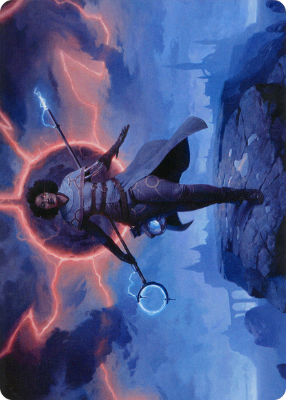 Rona, Herald of Invasion // Rona, Herald of Invasion (AMOM-016) - March of the Machine Art Series (Borderless)