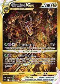 Giratina VSTAR (Secret) (GG69/GG70) [SWSH: Crown Zenith: Galarian Gallery]