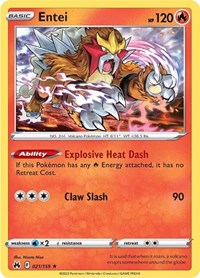 Entei (021/159) [SWSH: Crown Zenith]
