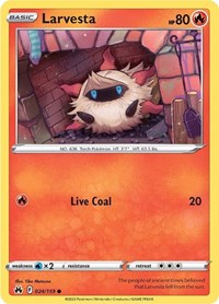 Larvesta (024/159) [SWSH: Crown Zenith]