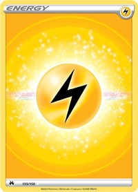 Lightning Energy (Texture Full Art) (155/159) [SWSH: Crown Zenith]