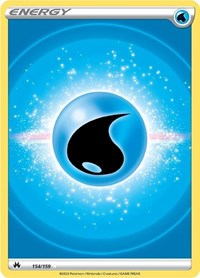 Water Energy (Texture Full Art) (154/159) [SWSH: Crown Zenith]