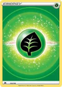 Grass Energy (Texture Full Art) (152/159) [SWSH: Crown Zenith]