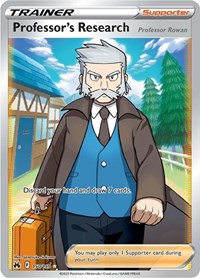 Professor's Research (Full Art) (150/159) [SWSH: Crown Zenith]